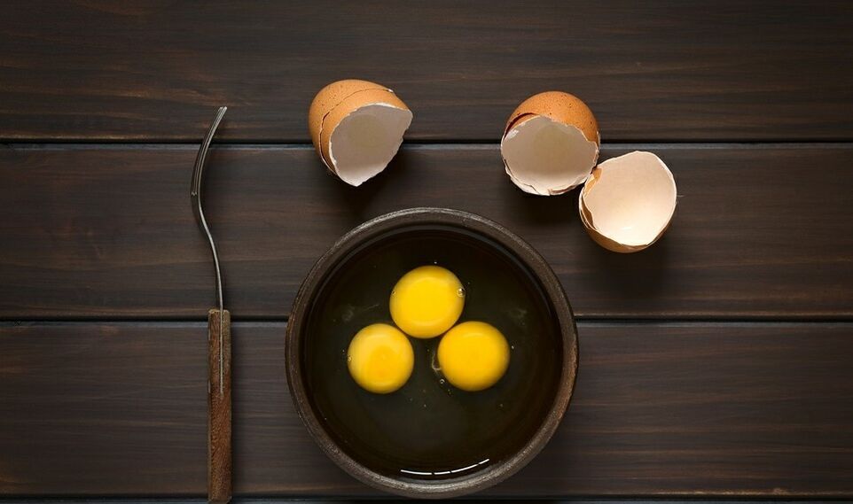 Frühstücks-Eierschale zum Abnehmen
